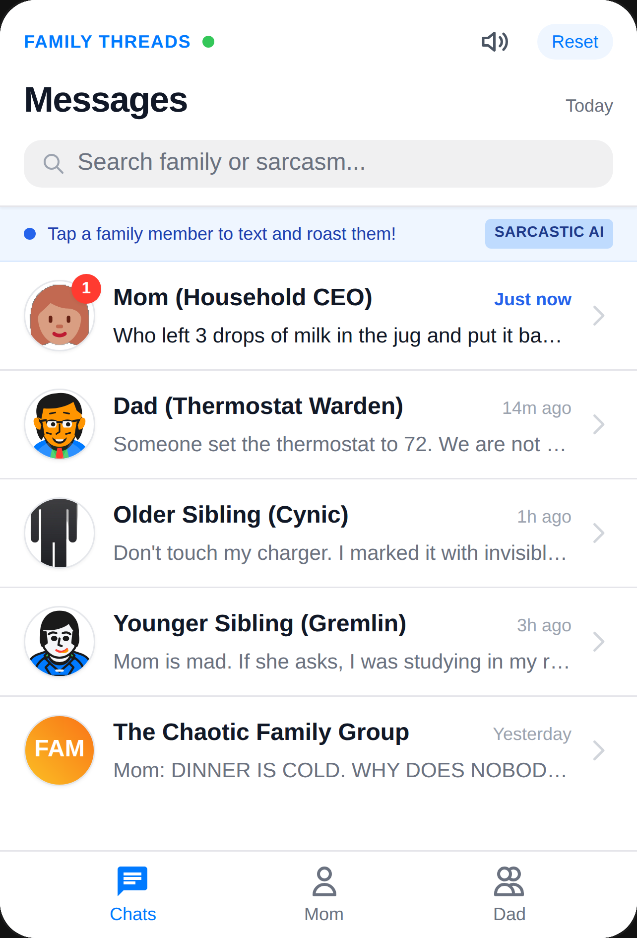 Family Messenger cover