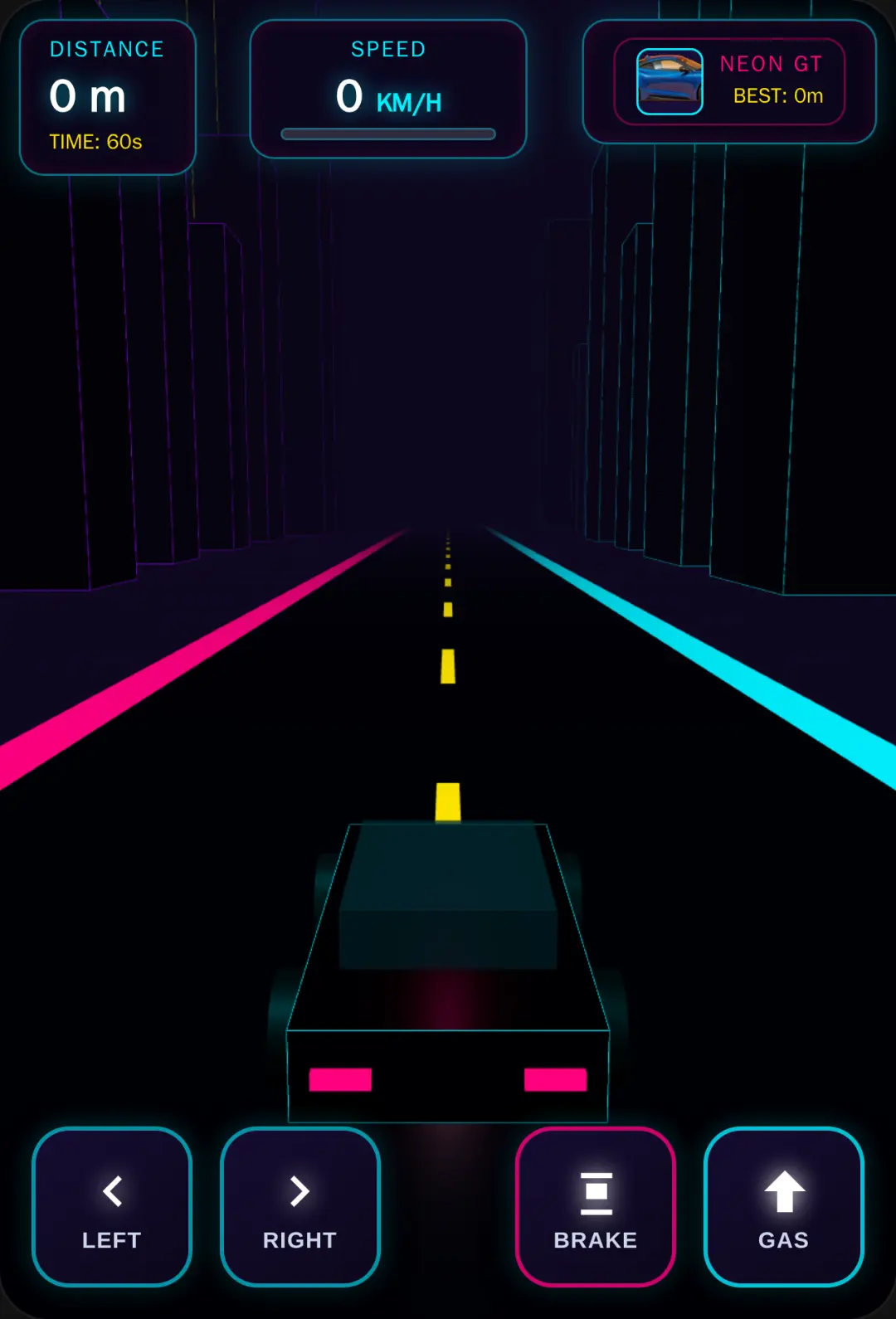 Neon Drift 3D cover