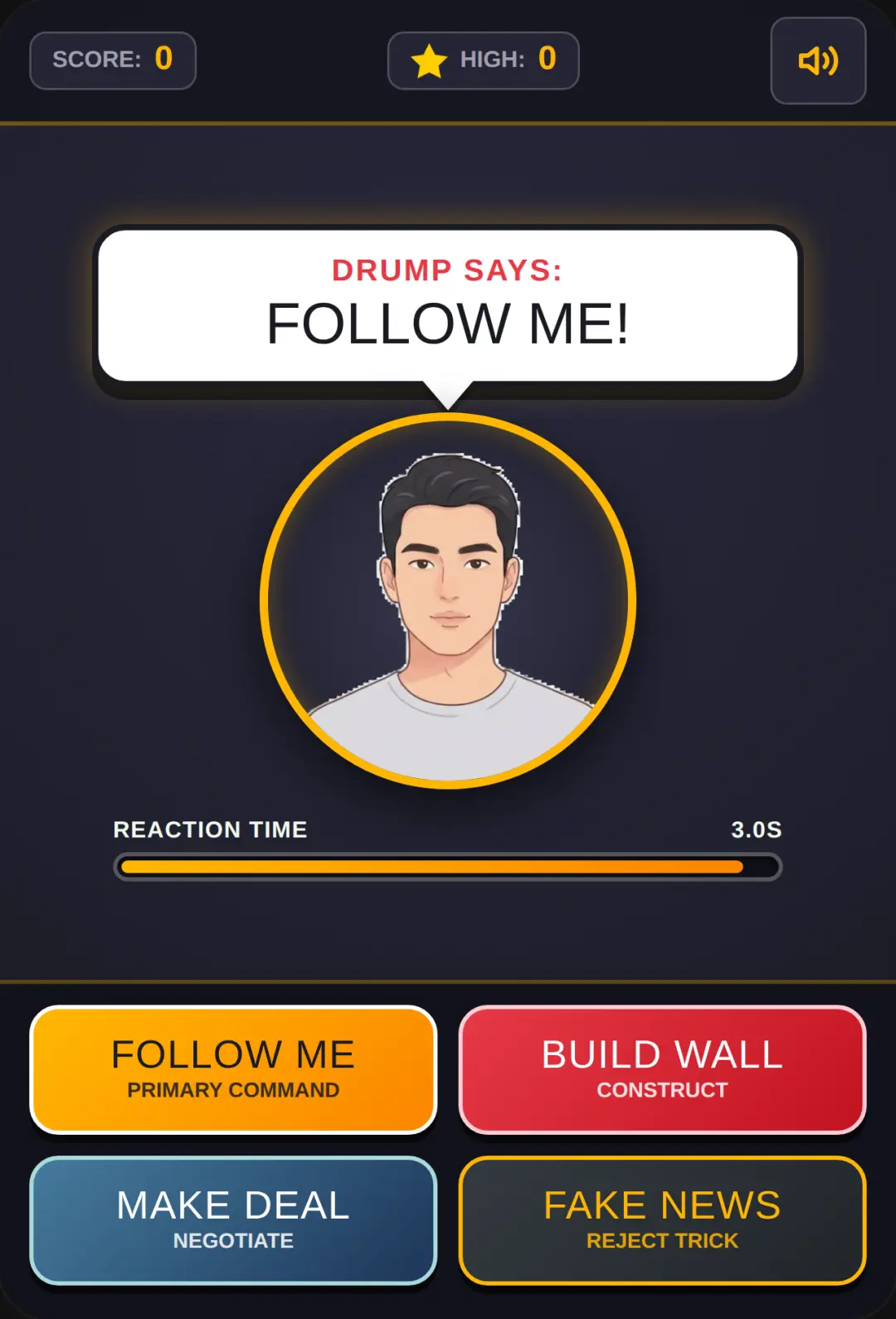Drump Says: Follow Me! cover