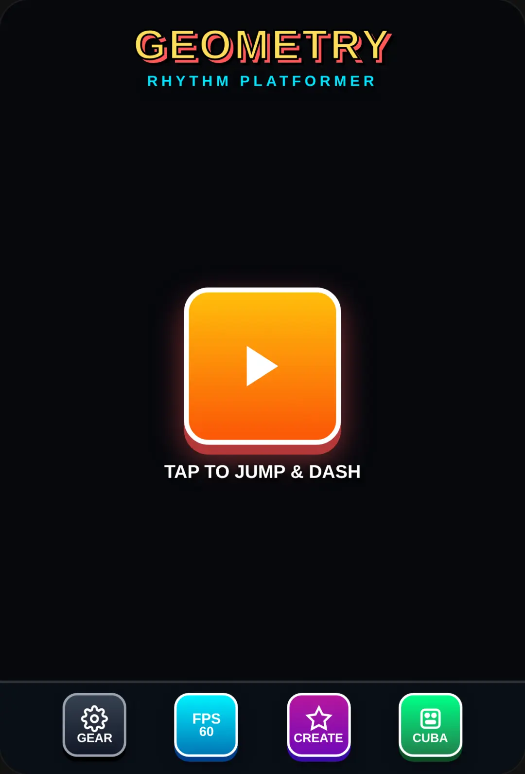 Geometry Dash 2D updated cover