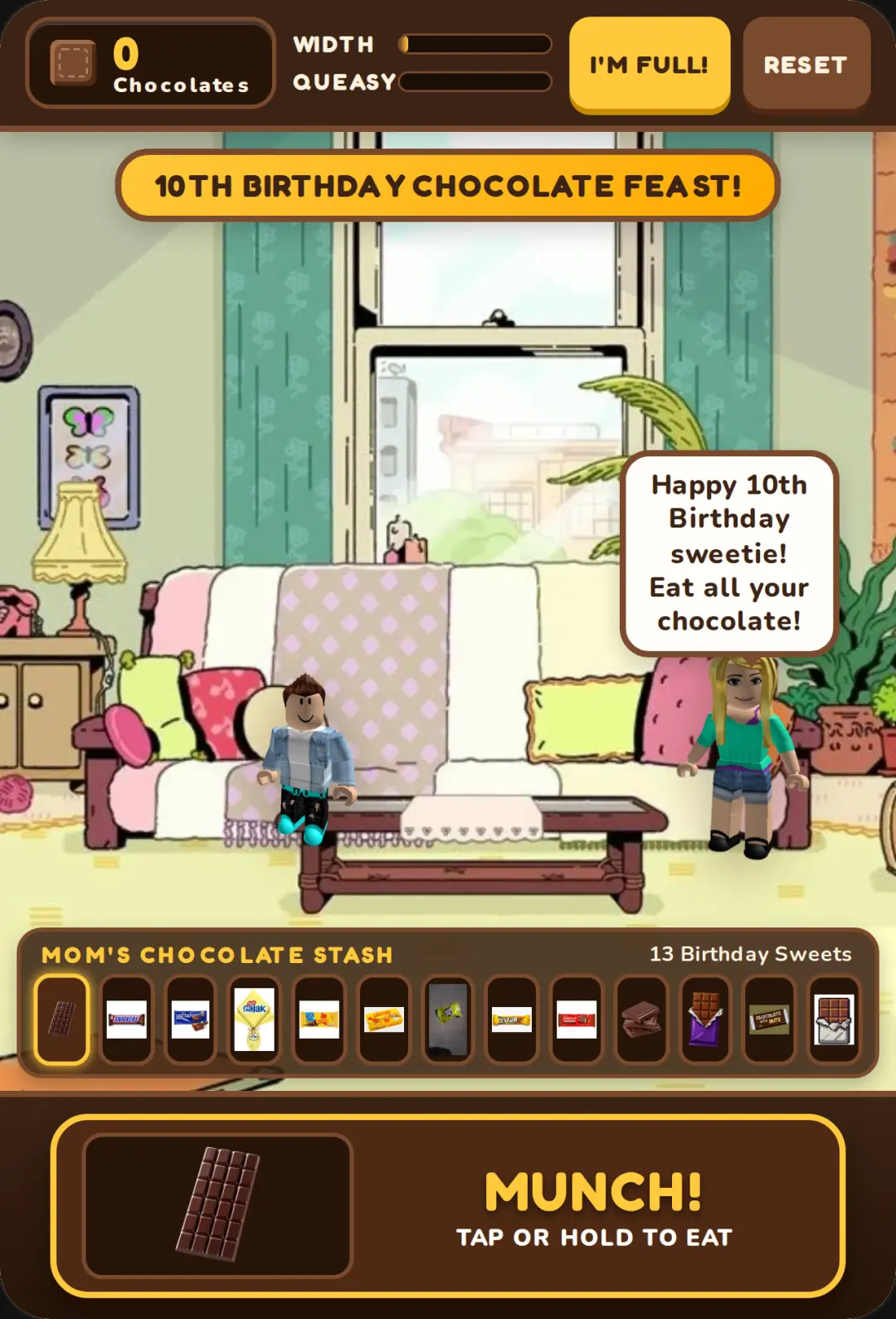10th Birthday Chocolate Feast cover