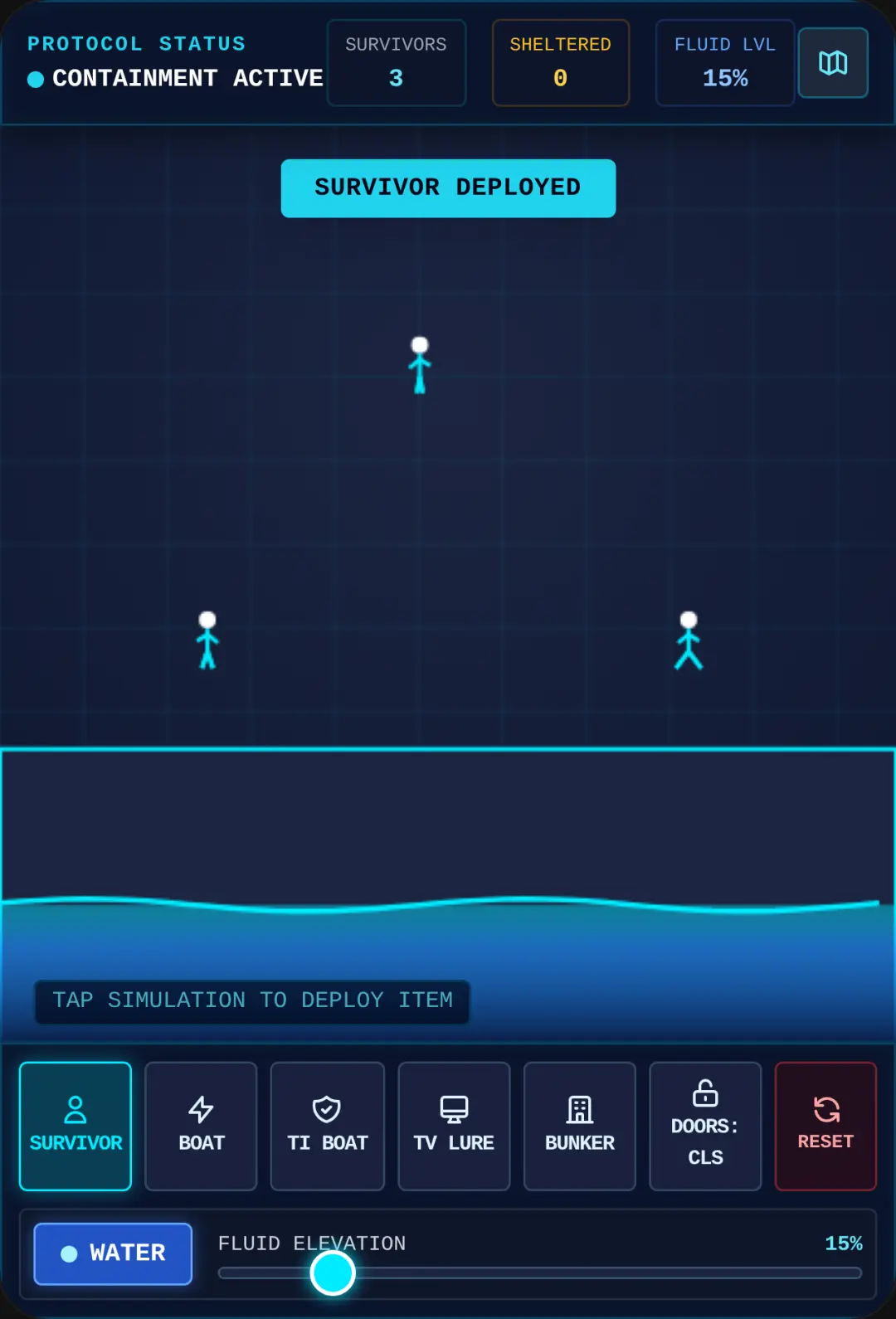 Wind test sandbox cover