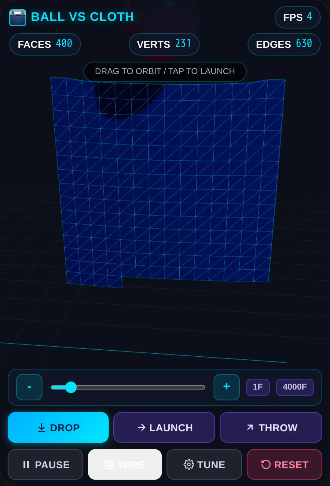 Ball VS Cloth Physics Sandbox cover