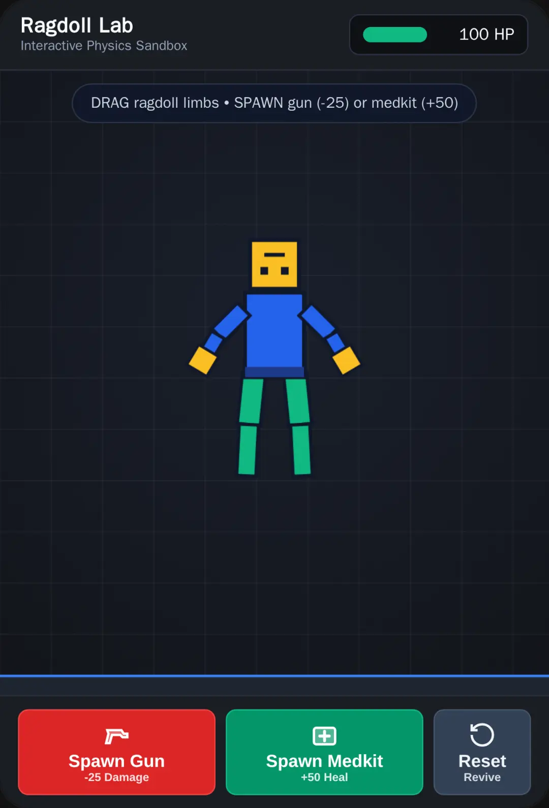 Blocky Ragdoll Sandbox cover