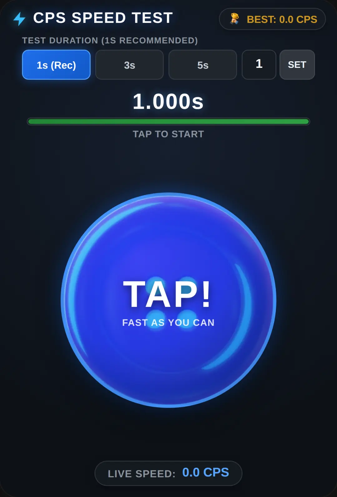 CPS Speed Test cover