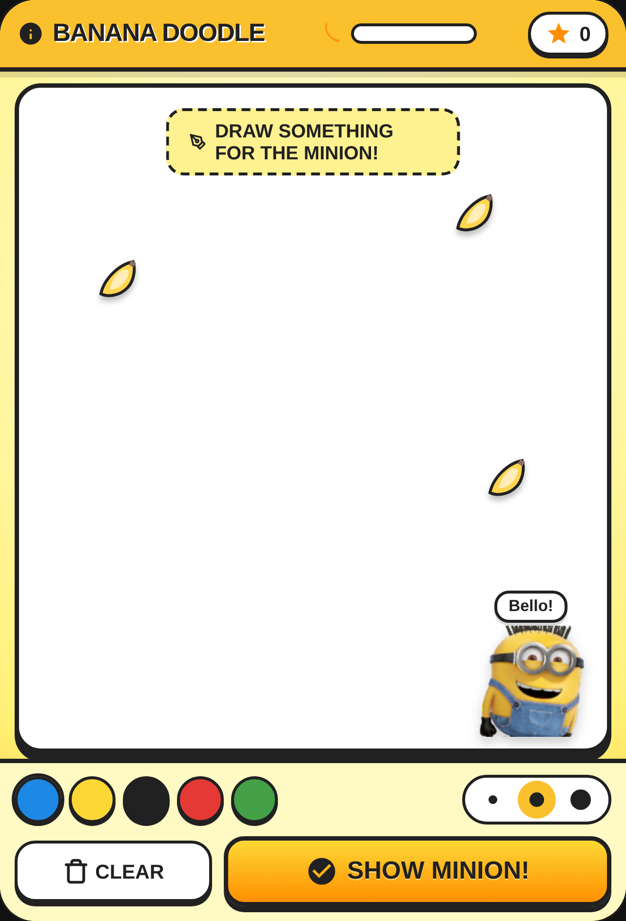 Minion Banana Doodle cover