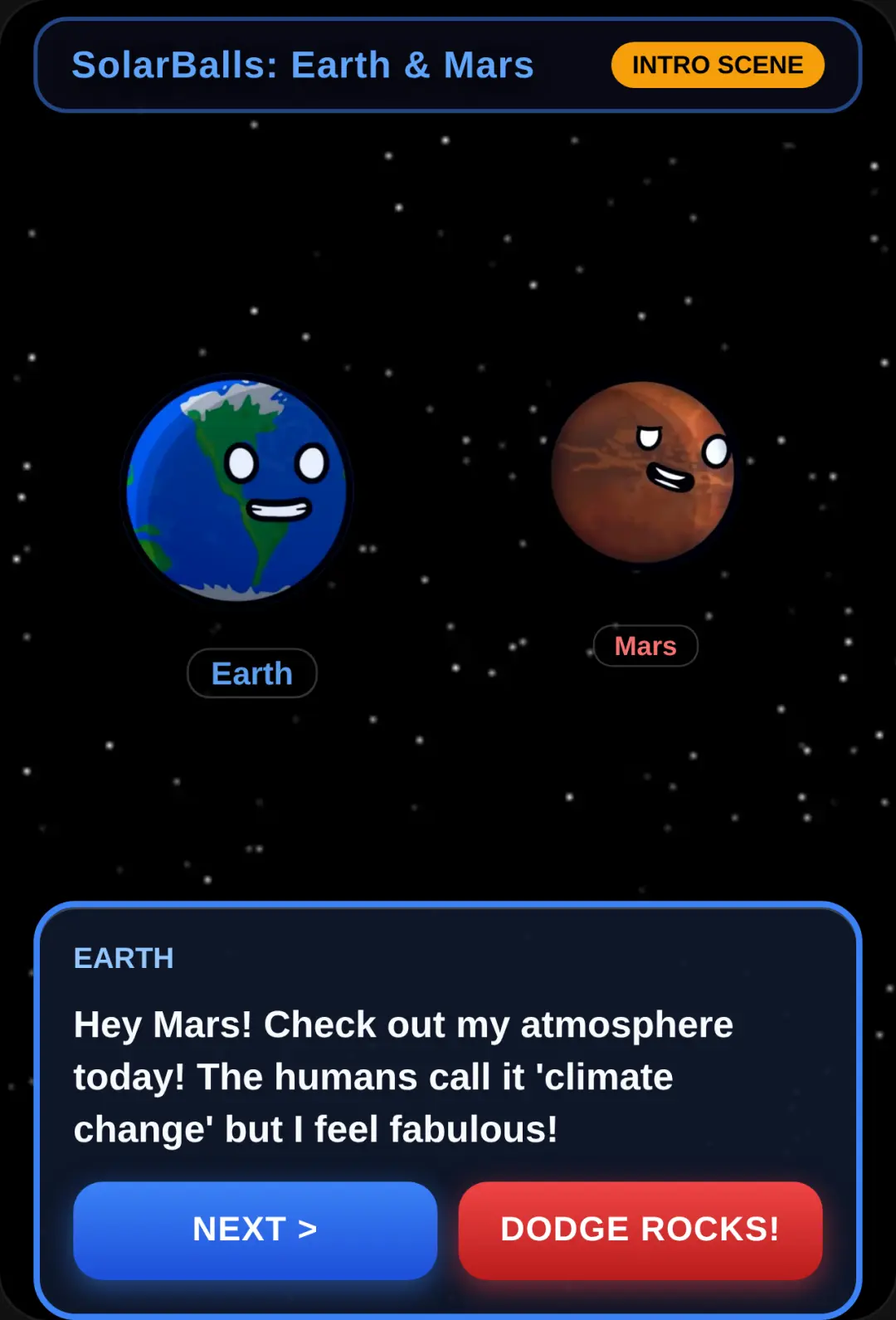 SolarBalls: Earth Asteroid Dodge cover
