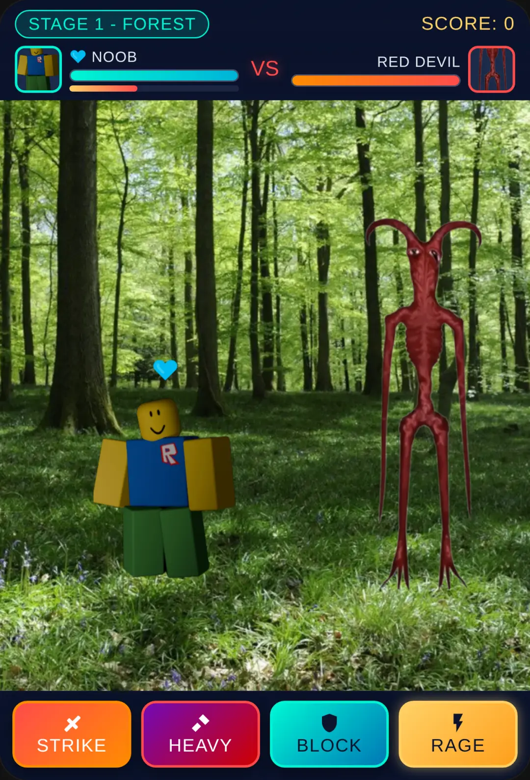 Surreal Fight: Red Devil & Poolrooms cover