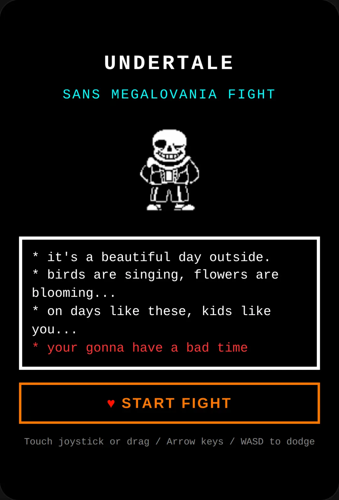 Megalovania [gameplay might be wrong] cover