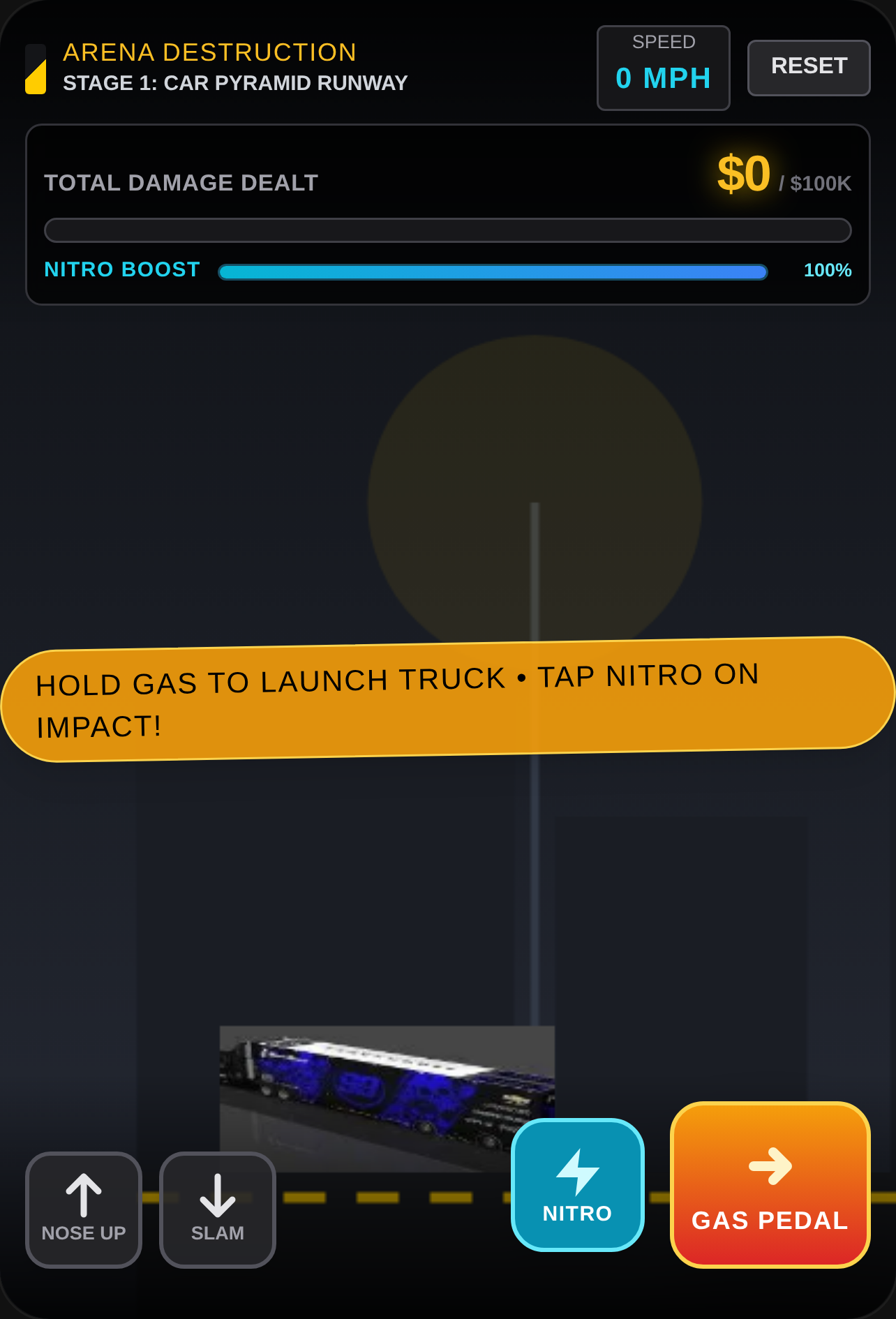 Demolition Semi-Truck: Destruction Arena cover