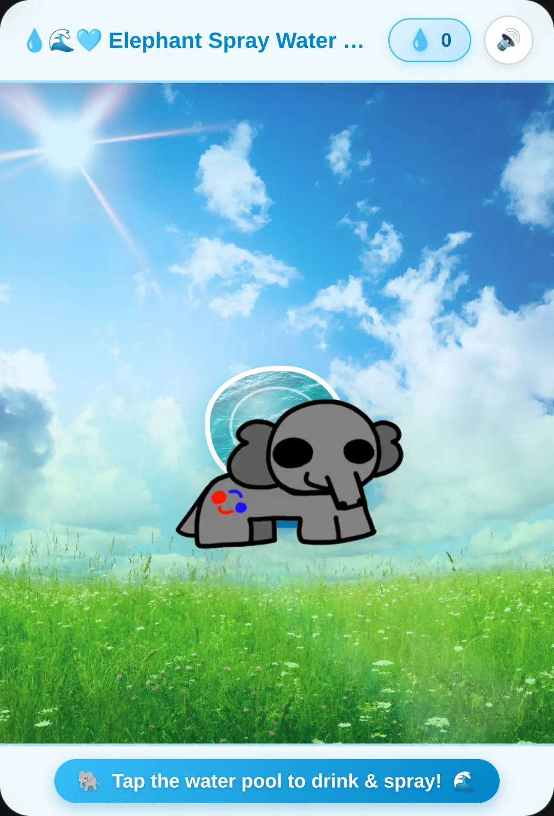 💧🌊🩵 Elephant Spray Water 🐘🩶🐳 cover
