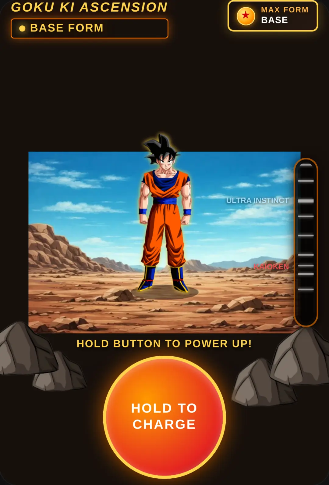 Goku Ki Ascension cover
