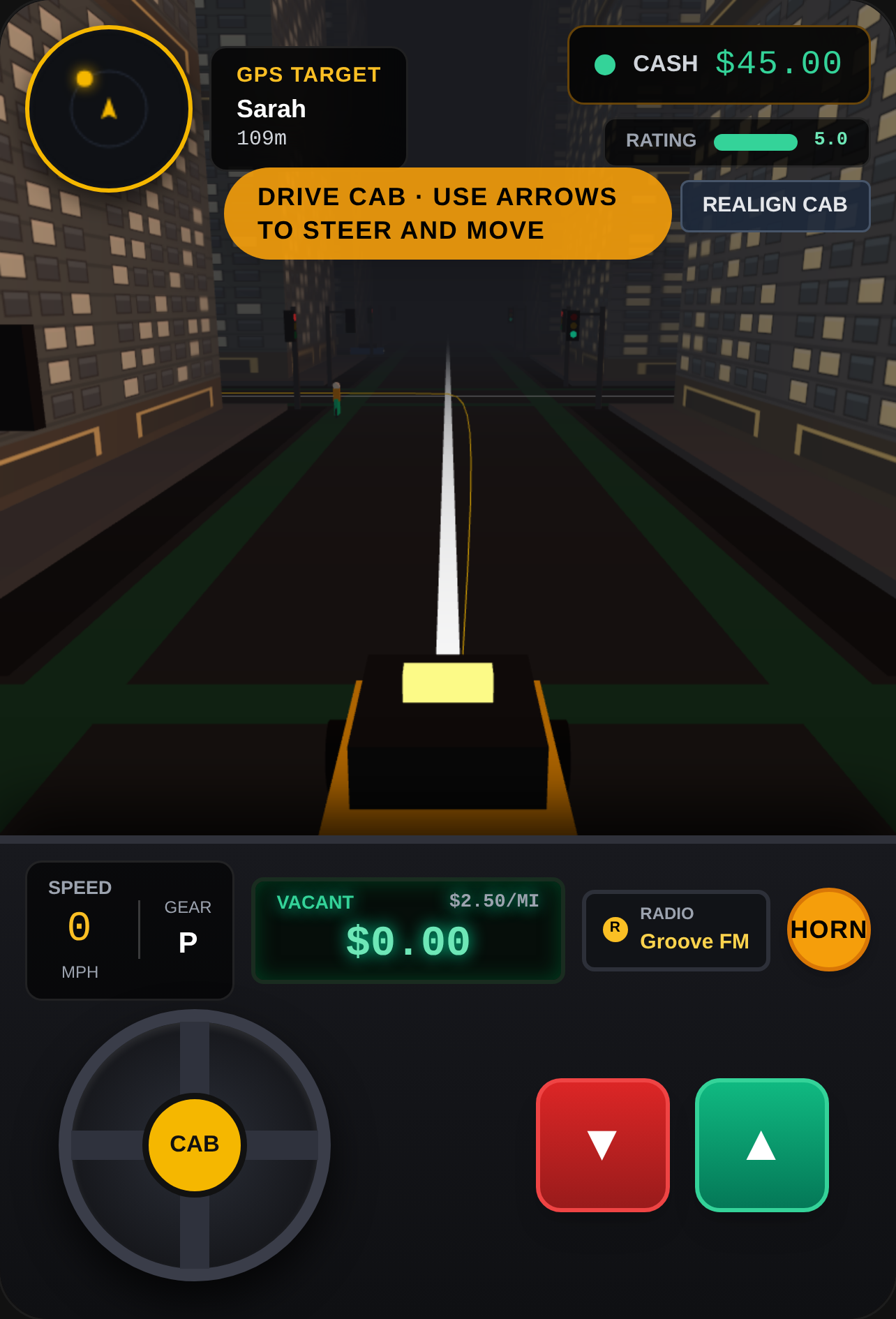 Yellow Cab: Cockpit Driver cover
