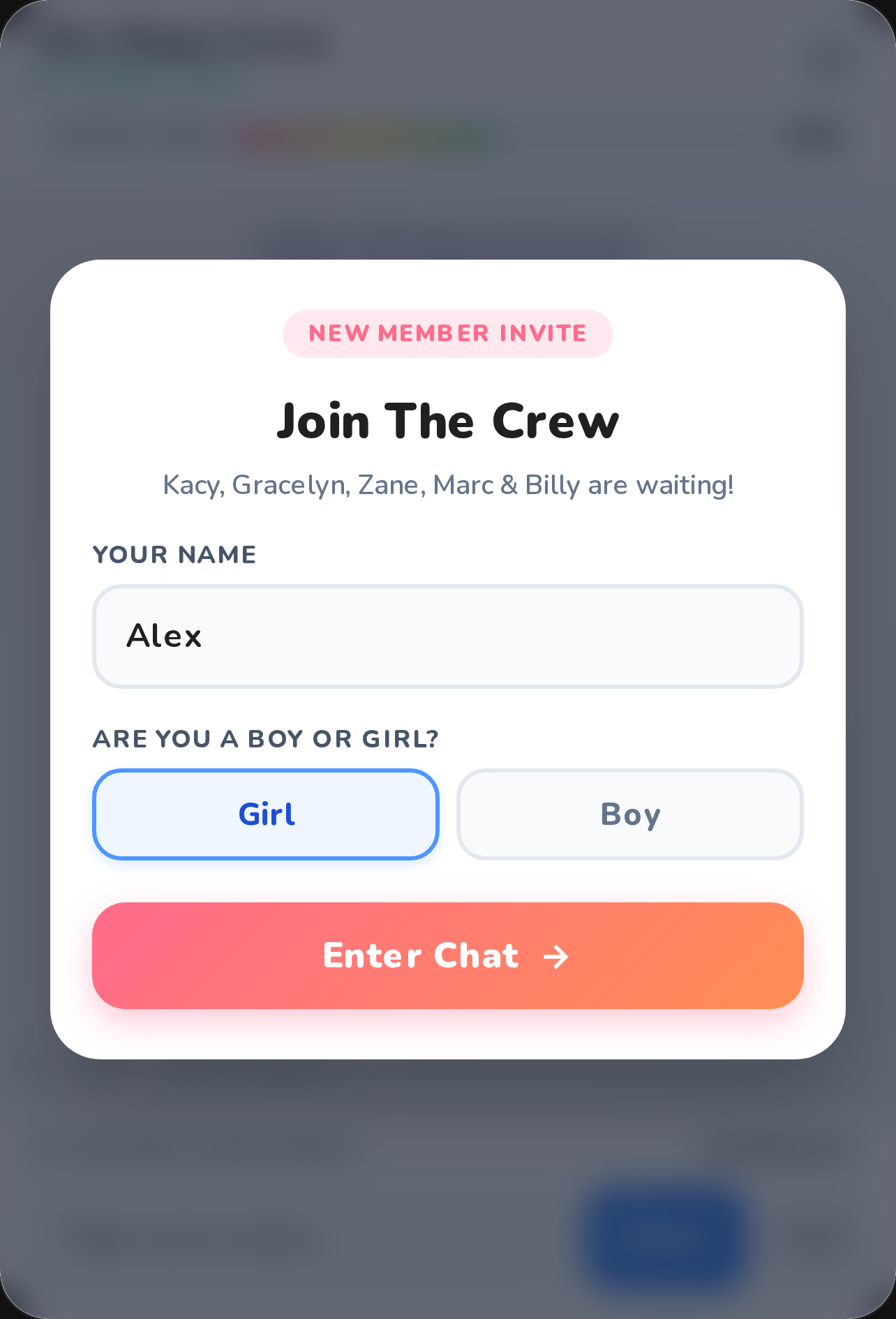 Chaos Crew Group Chat😌🩷 cover