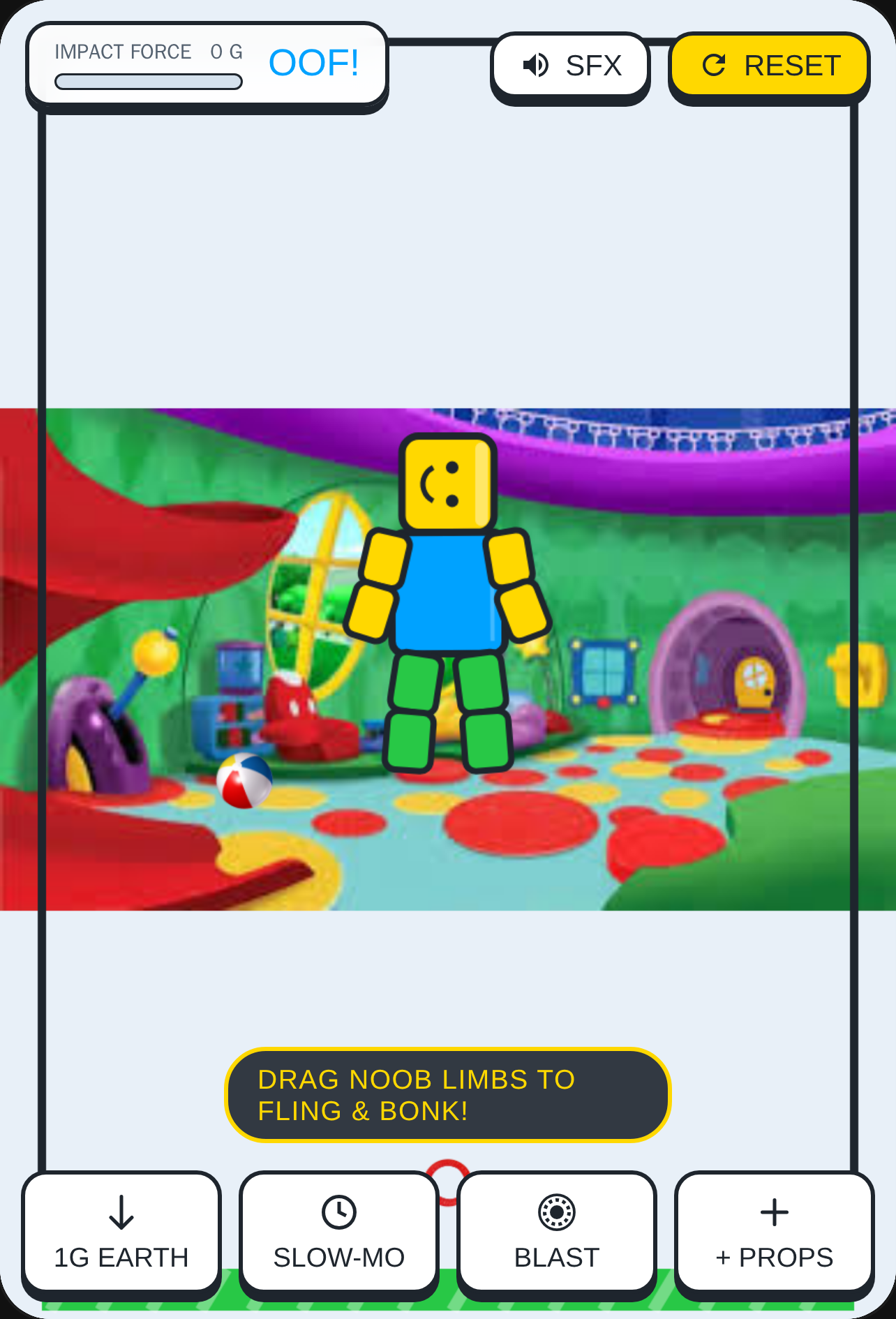 Noob Ragdoll Physics Playground cover