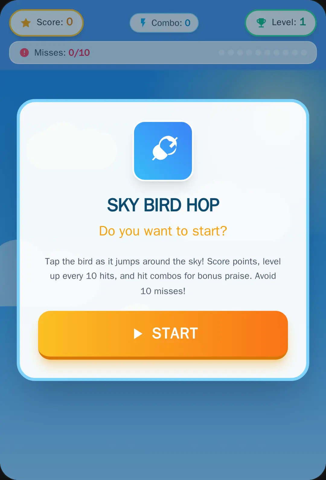 Sky Bird shooter 🤣 cover