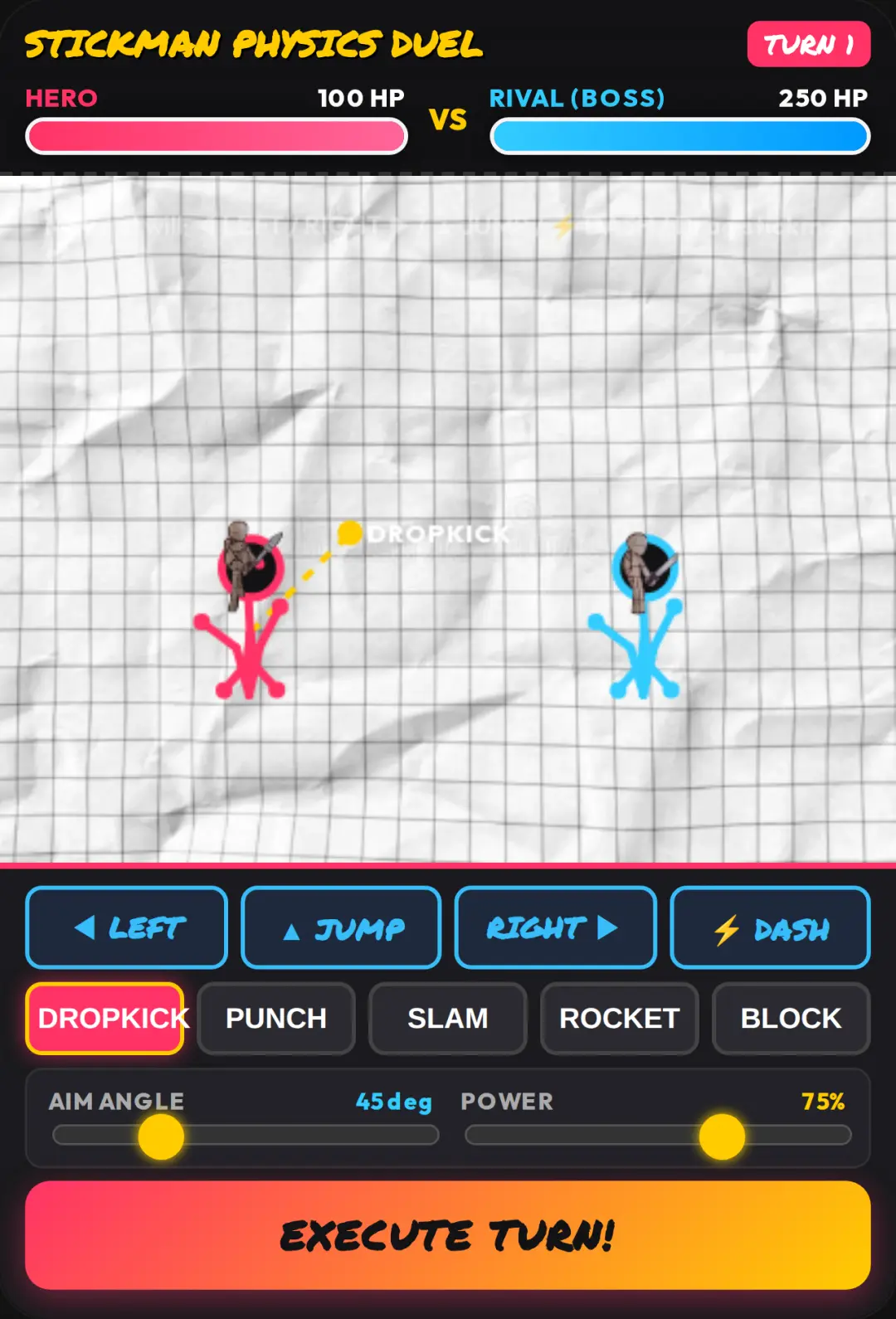 Stickman Physics Duel cover