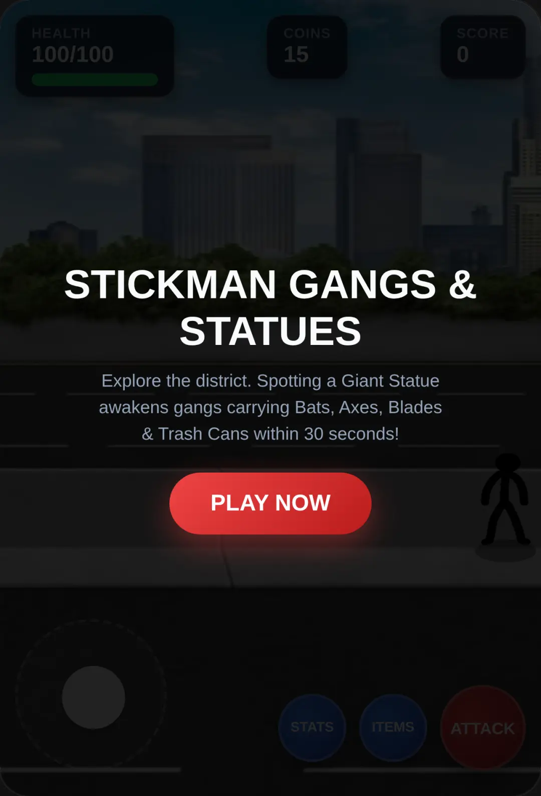 Stickman Gangs & Statues cover