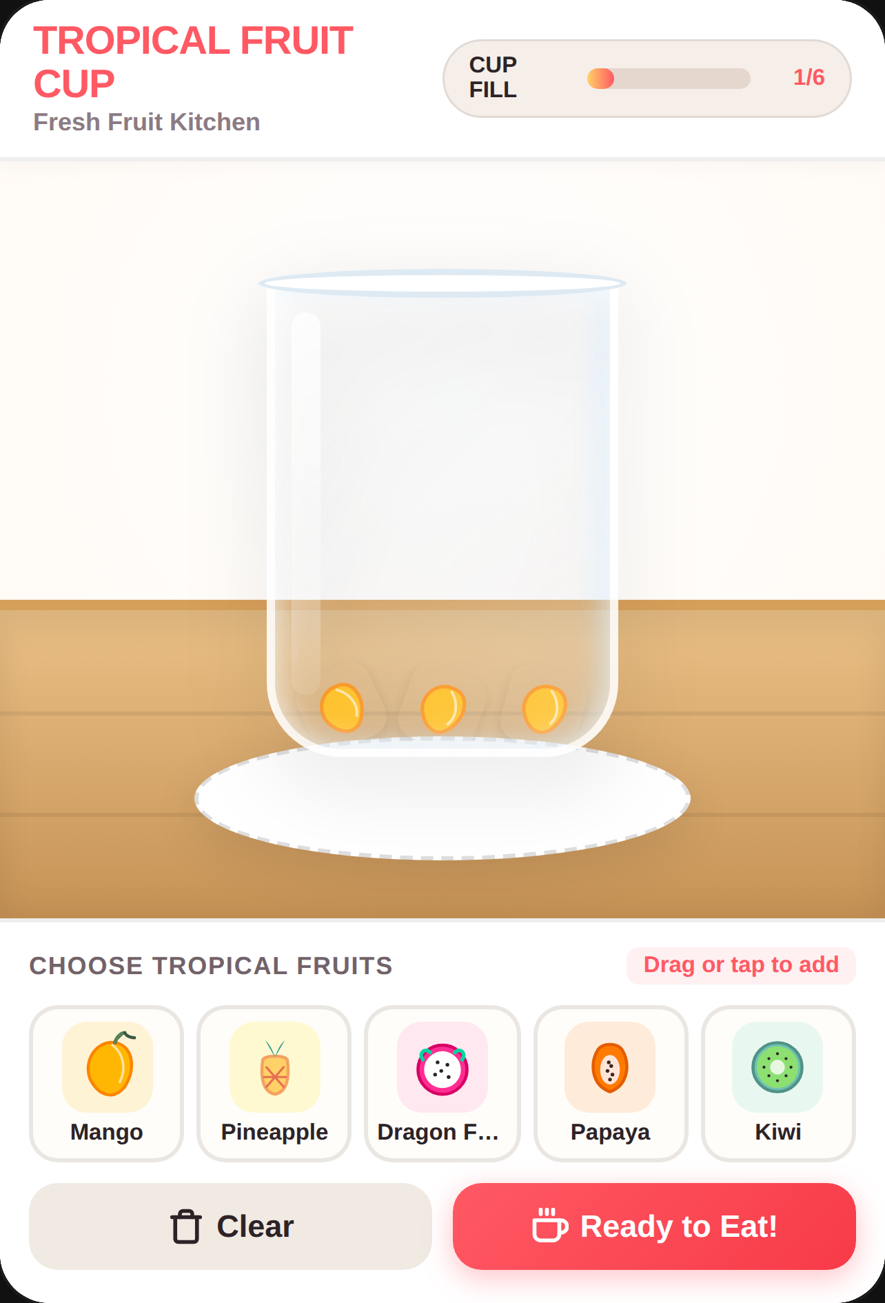 Tropical Fruit Cup Maker cover