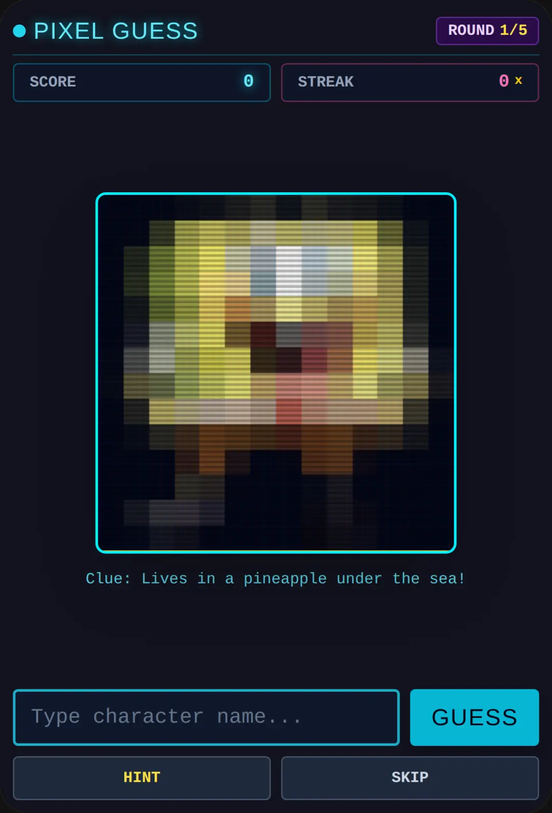 Pixel Guess cover
