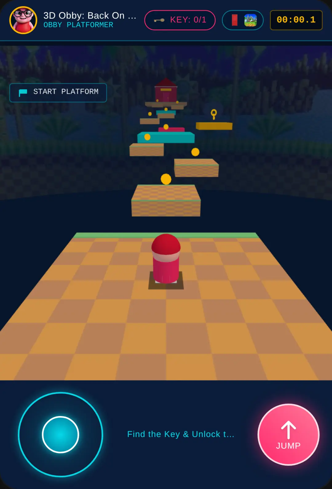 3D Obby: Back On Track cover