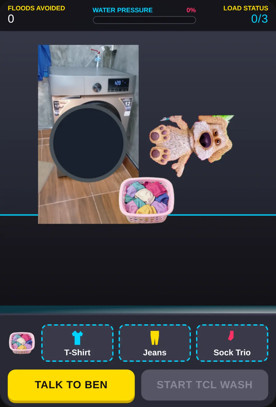 Talking Ben Laundry Chaos cover