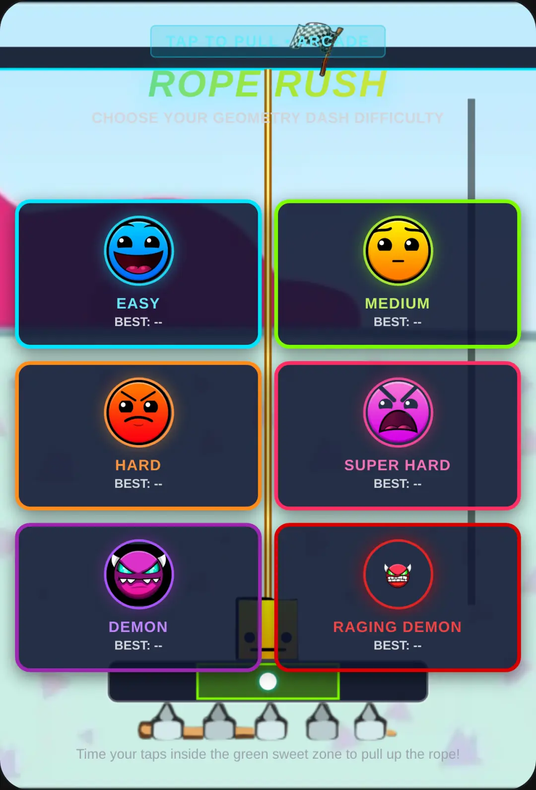 ROPE RUSH • Geometry Dash Edition cover