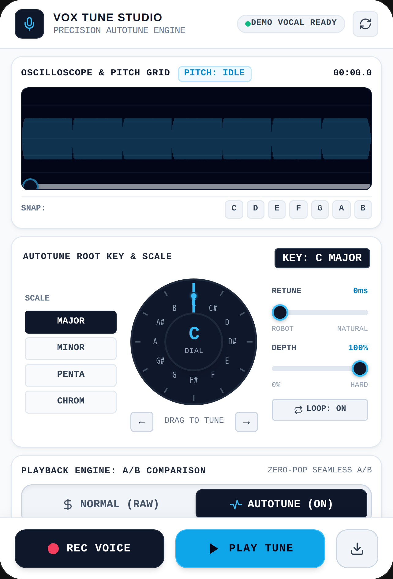 VOX TUNE STUDIO cover
