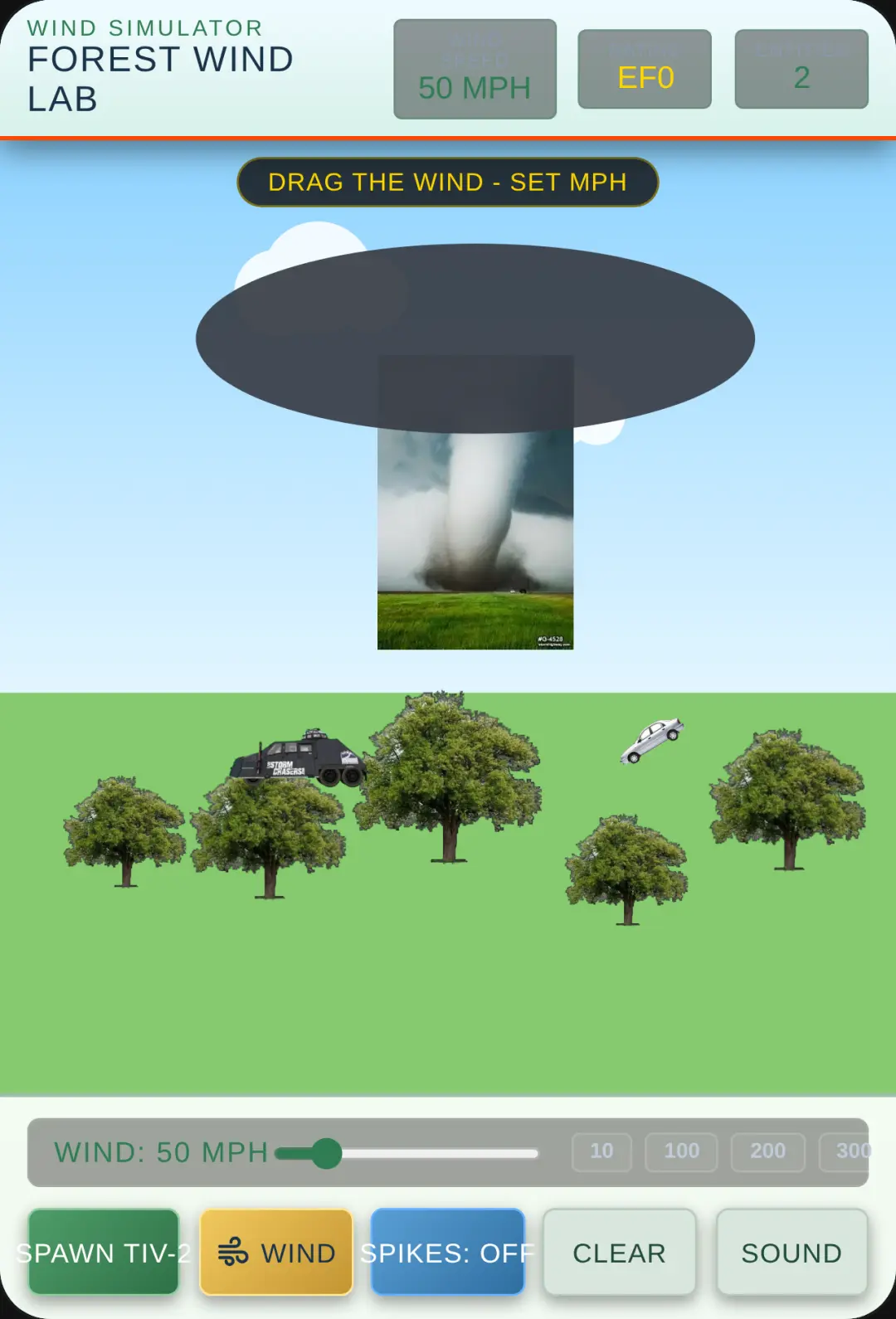 Storm Chaser TIV-2 Vortex Sandbox cover