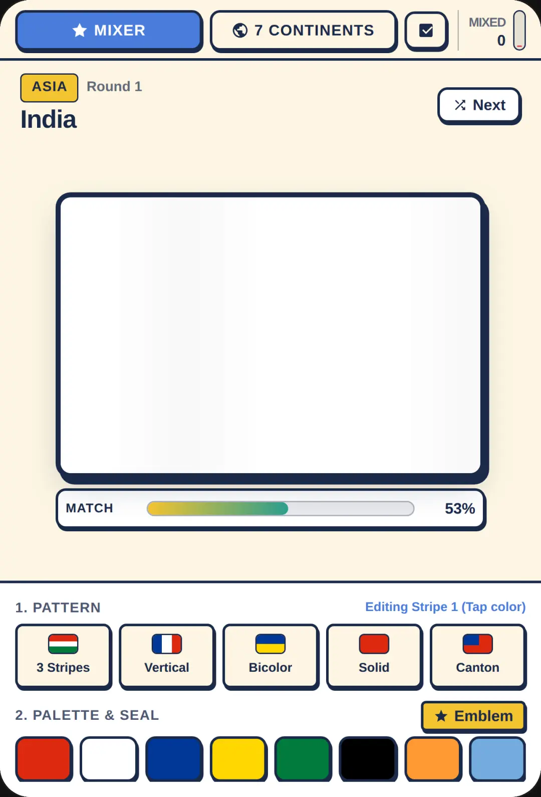 Flag Mixer & 7 Continents Atlas cover