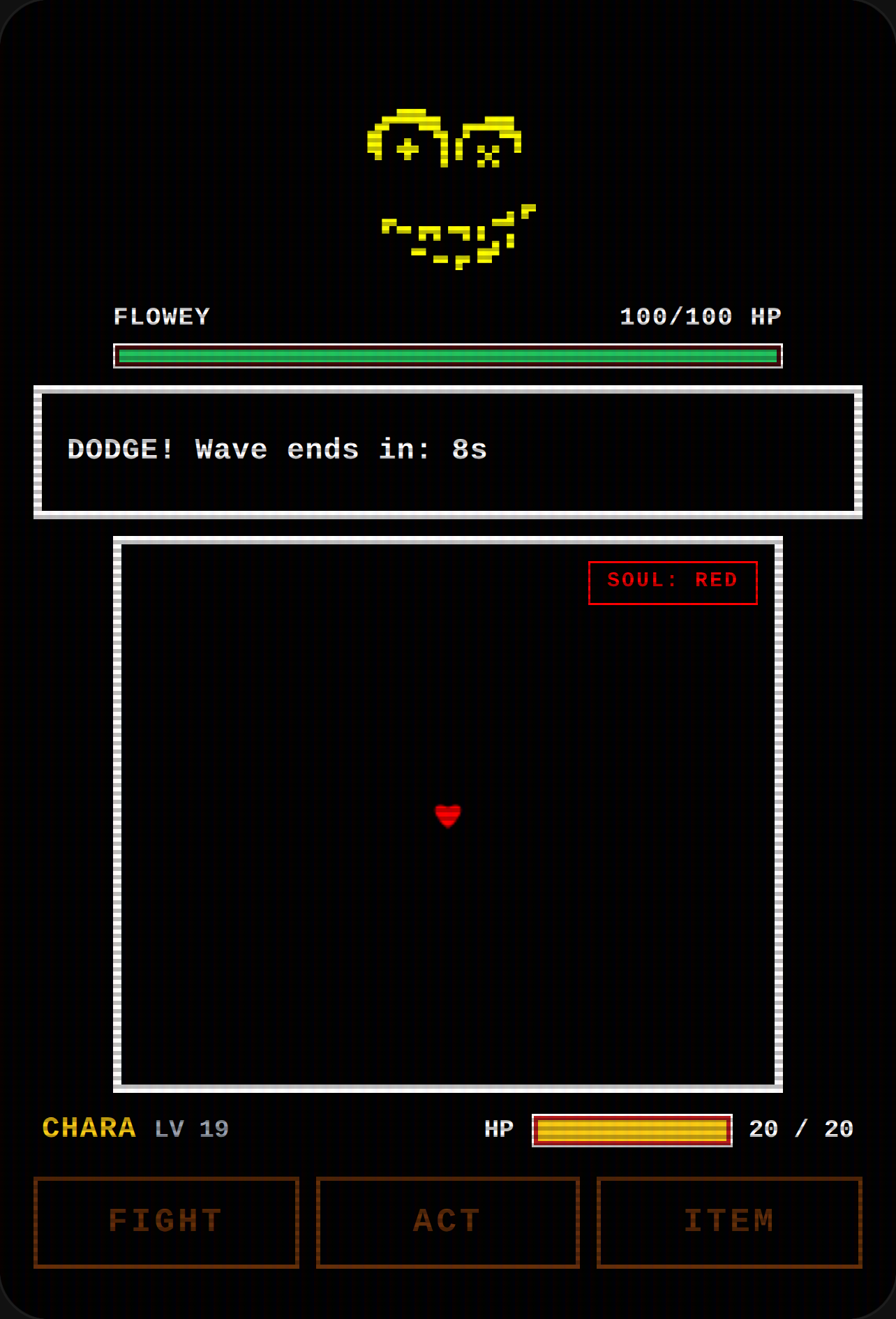 Undertale Flowey Boss Battle cover