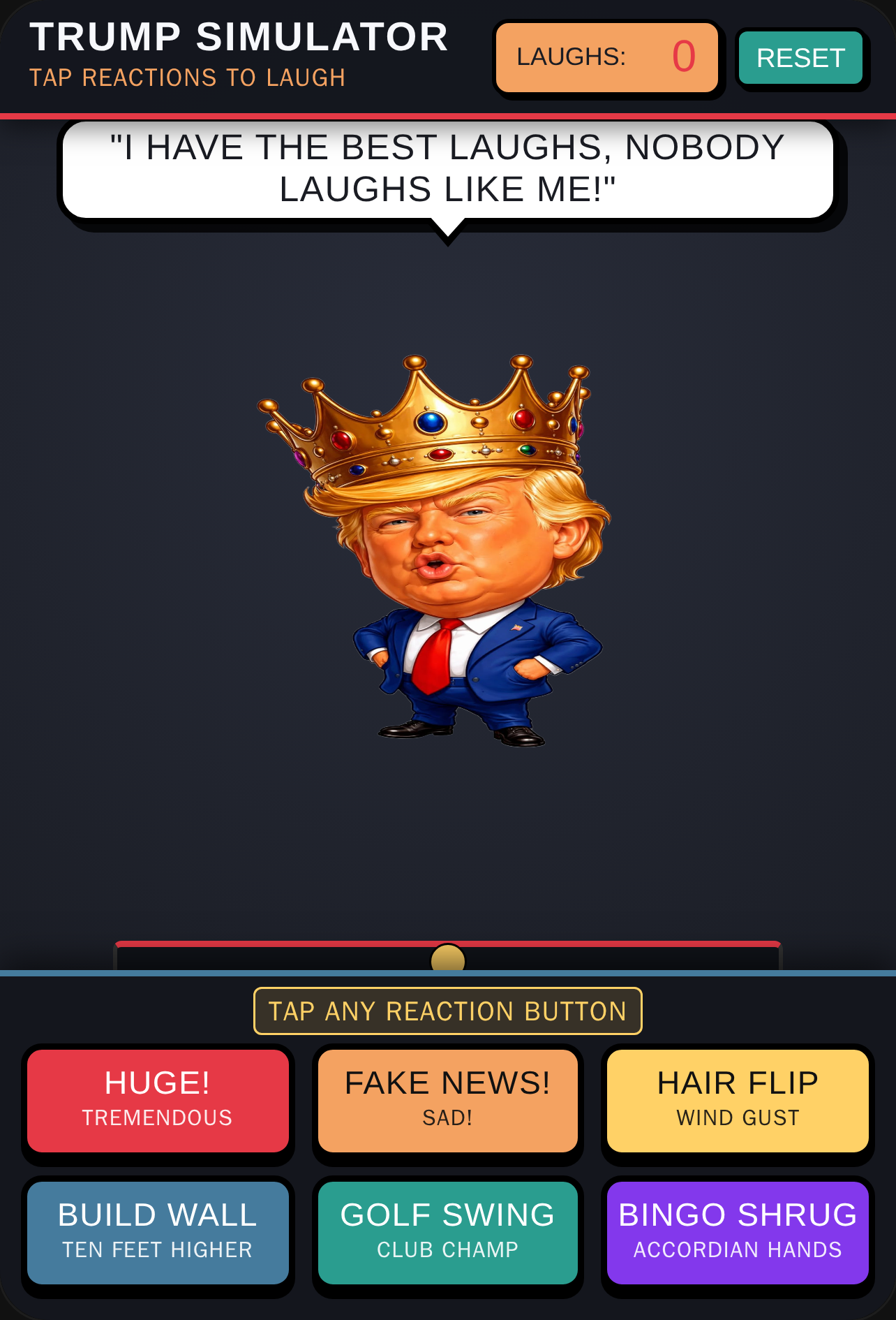 Laugh at Trump Simulator cover