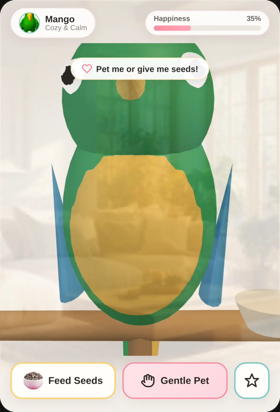 Cozy Parrot Pet & Feed cover