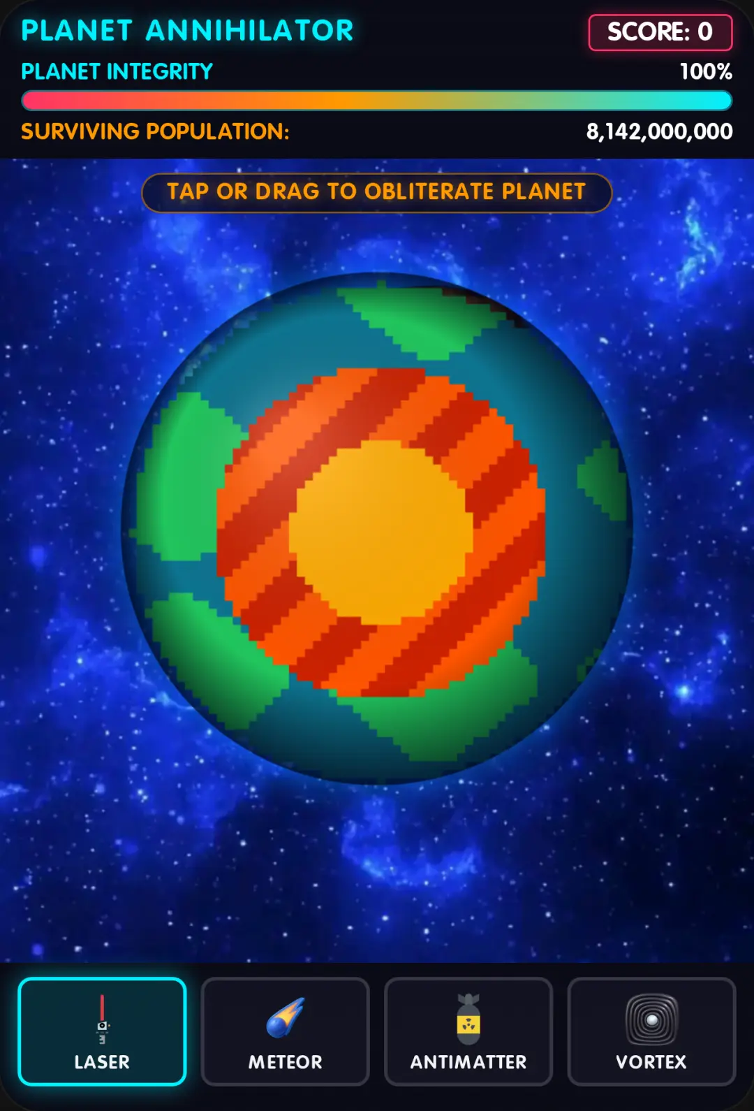 Cosmic Planet Annihilation cover