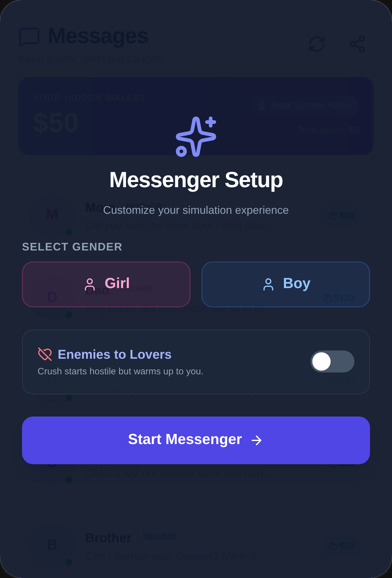 ChatSteal Messenger cover