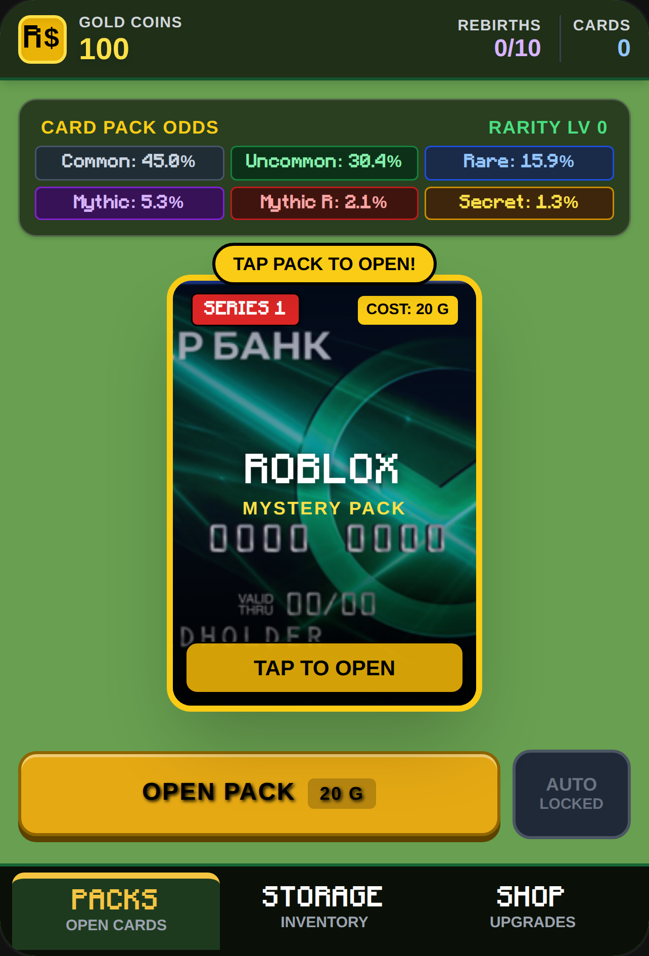 Roblox Card Collector cover