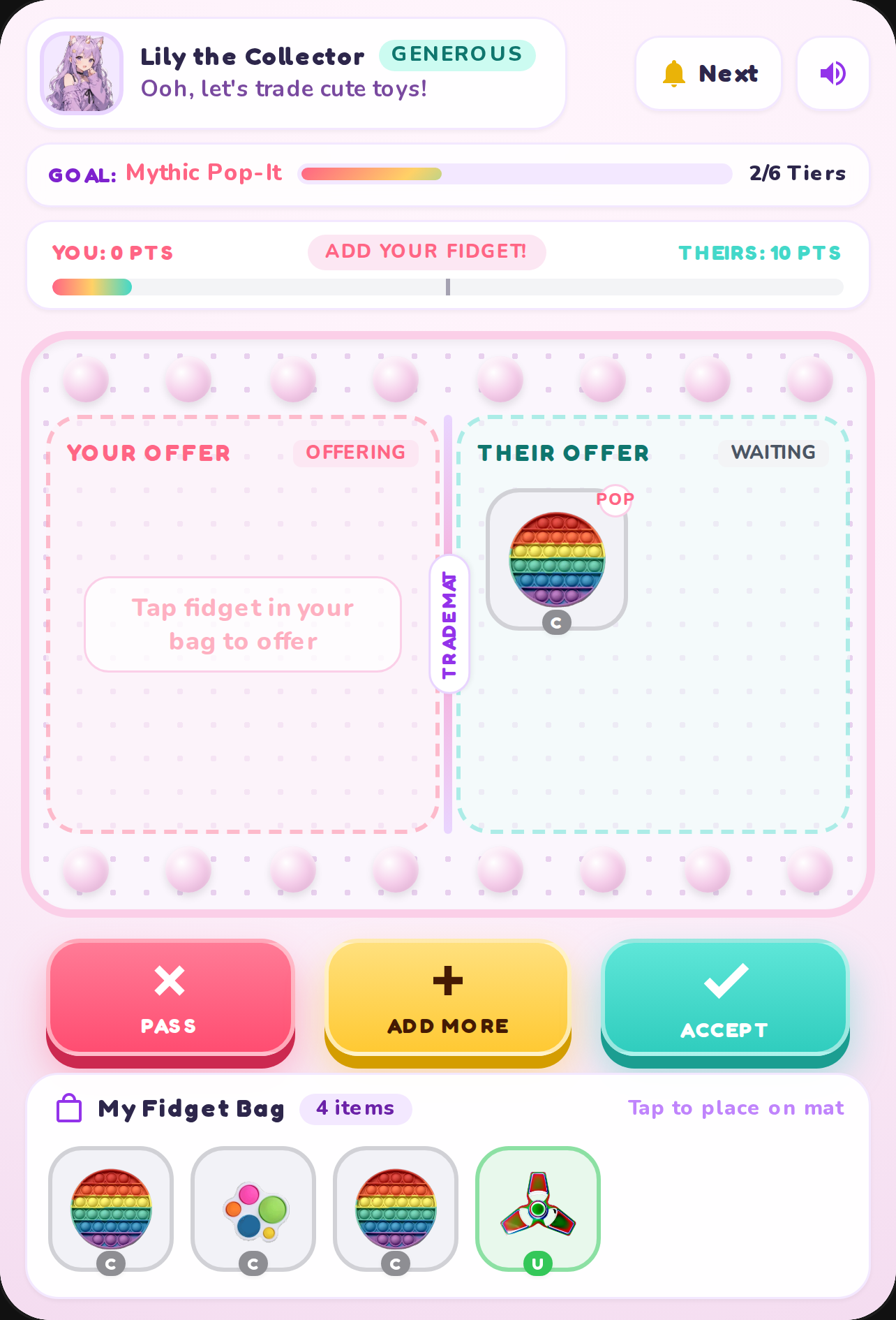 Fidget Trading Board cover