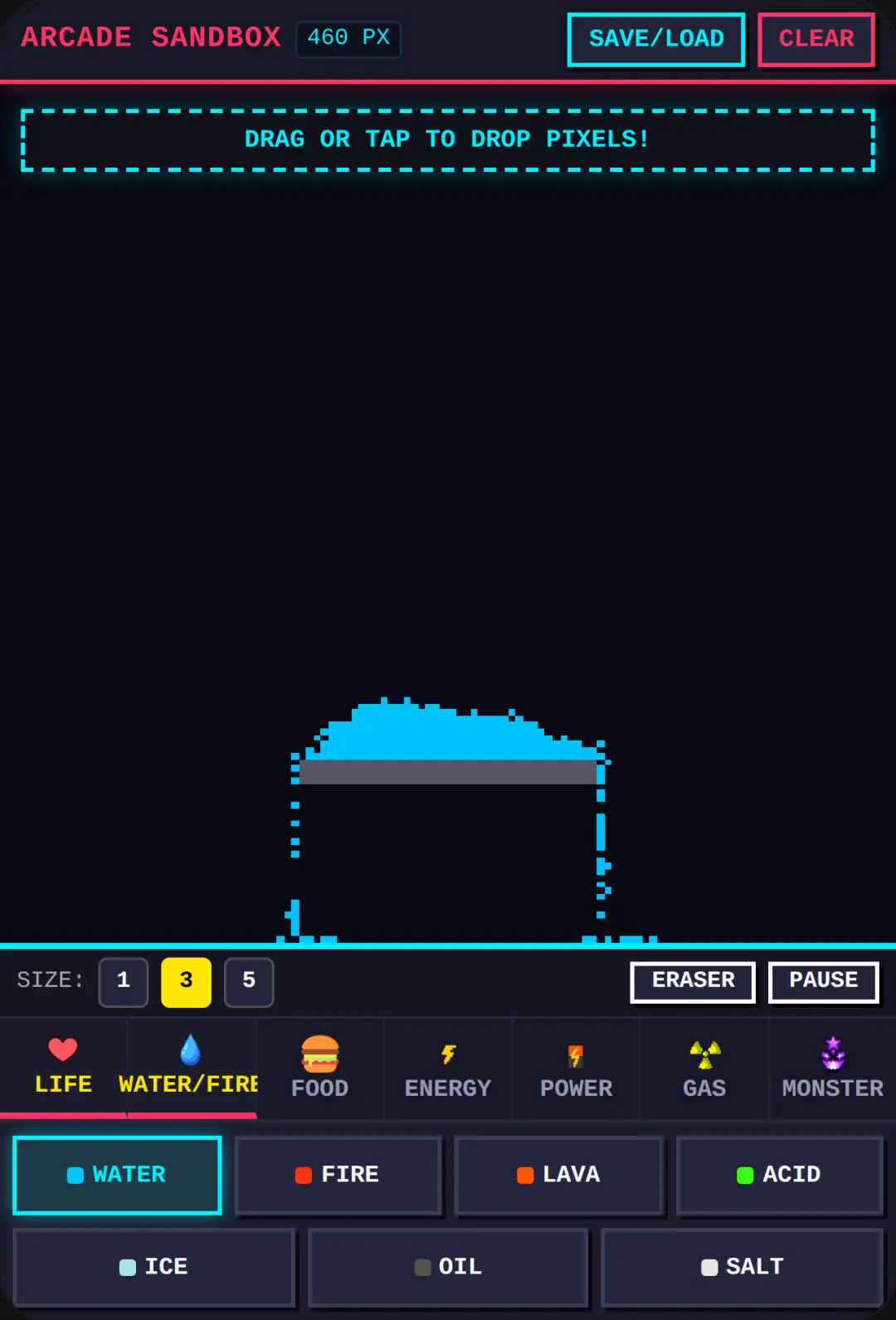 Sandbox with some cover
