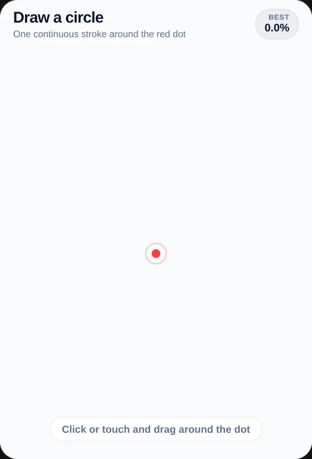 Draw a Circle. cover