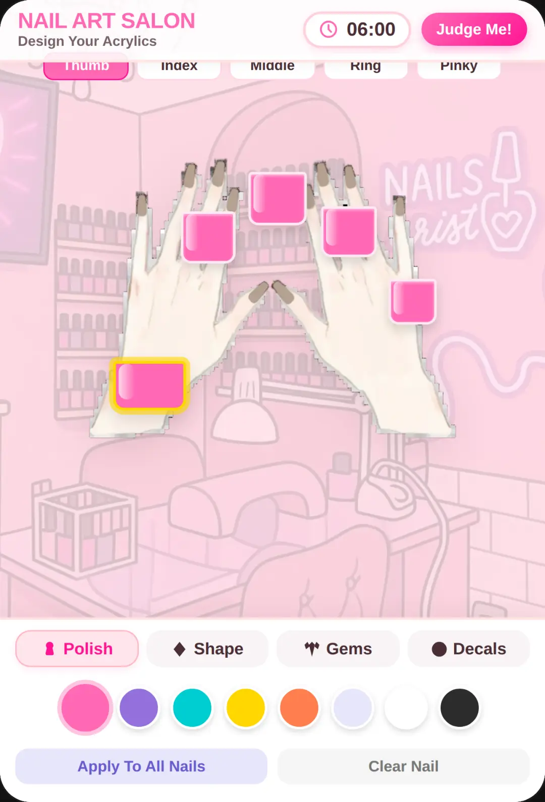 Nail Art Studio Challenge(I know it's bad but yeah ) cover