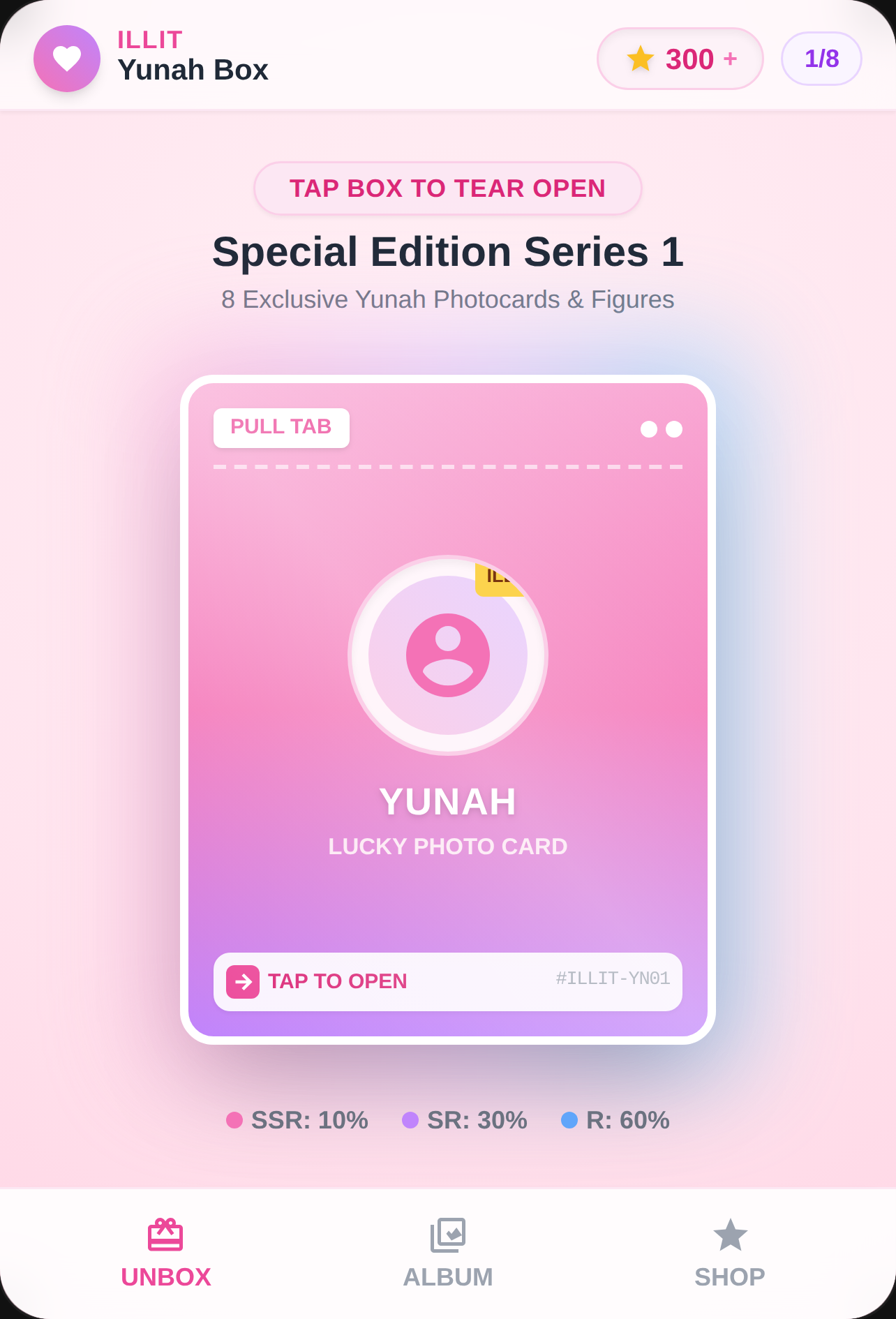 Yunah ILLIT Blind Box Collection cover