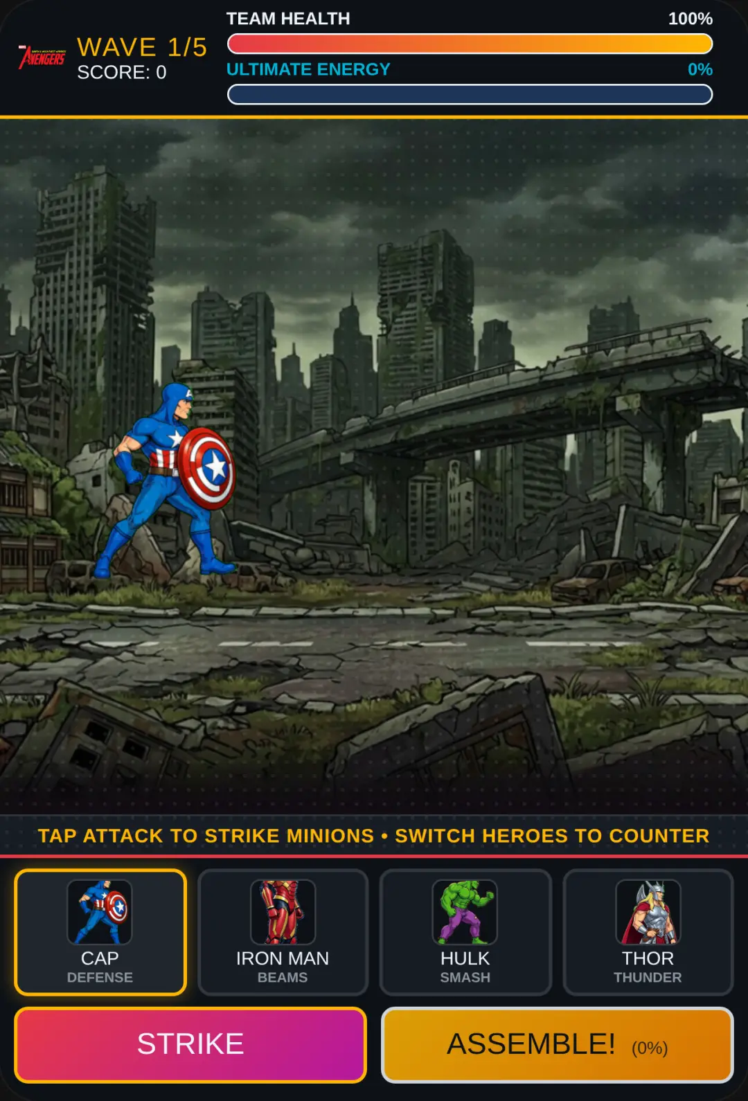 Avengers: Earth's Mightiest Heroes cover