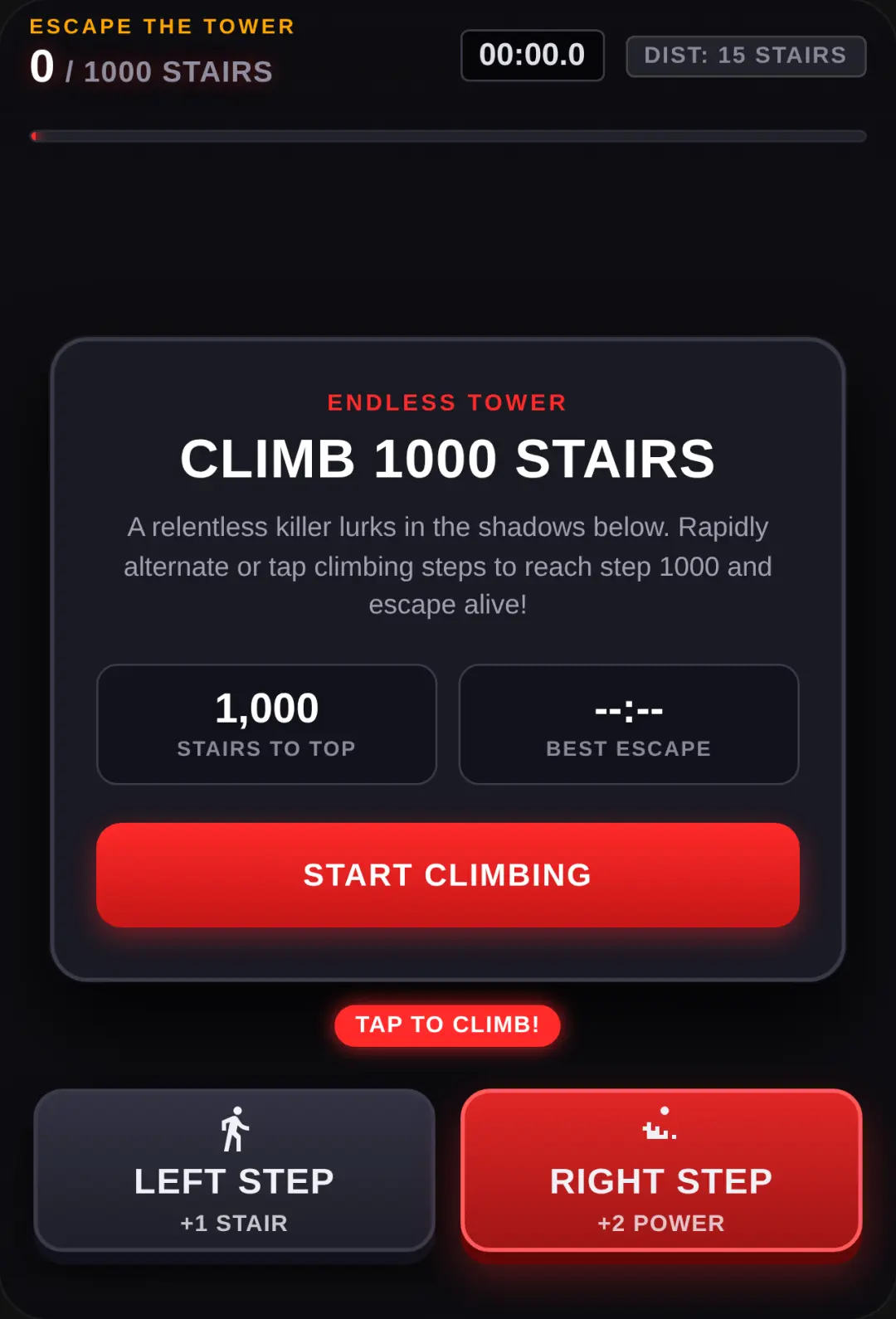 Climb 1000 Stairs - Killer Chase cover