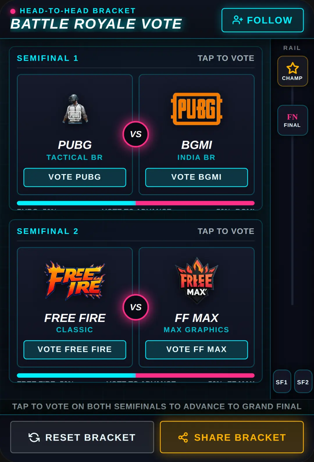 Battle Royale Vote Banner cover