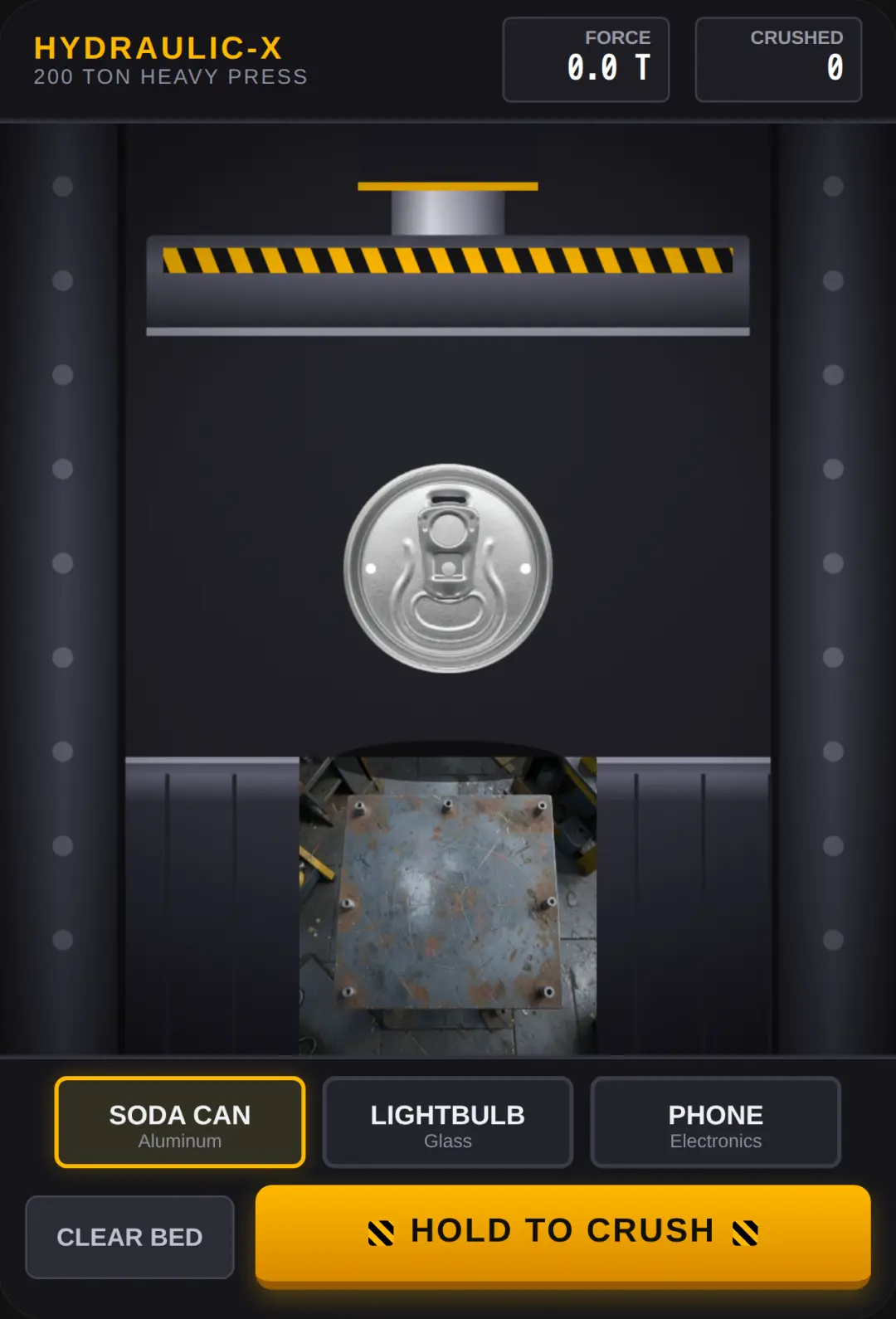 Hydraulic Press Simulator cover