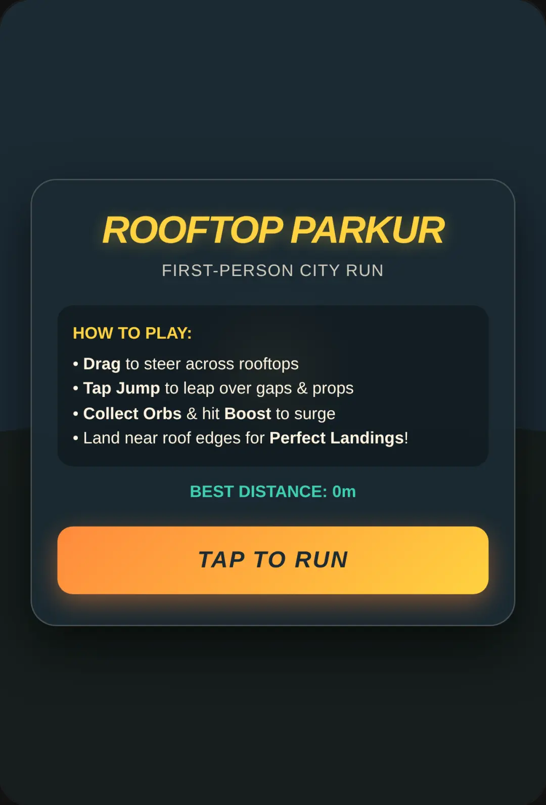 ROOFTOP PARKUR cover