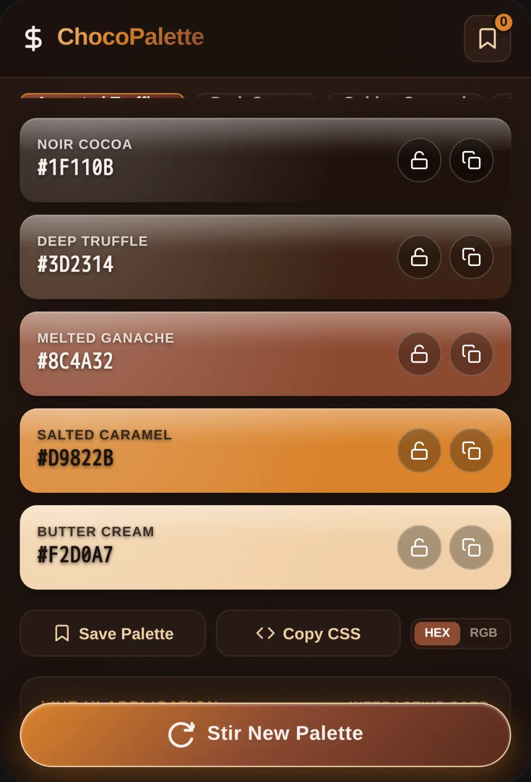 Chocolate Palette Generator cover