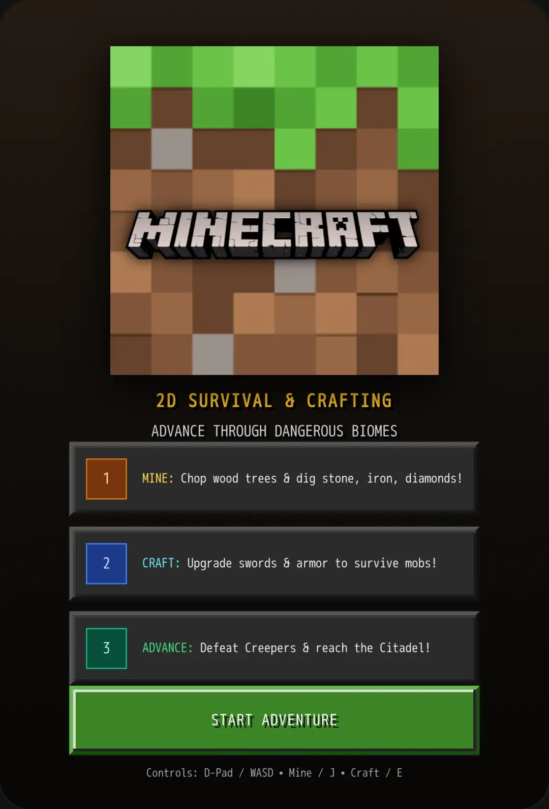 MINECRAFT: ADVANCER cover