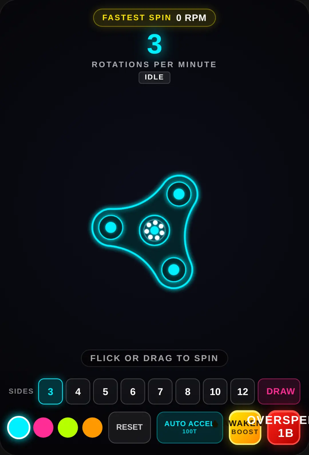 Neon Fidget Spinner cover