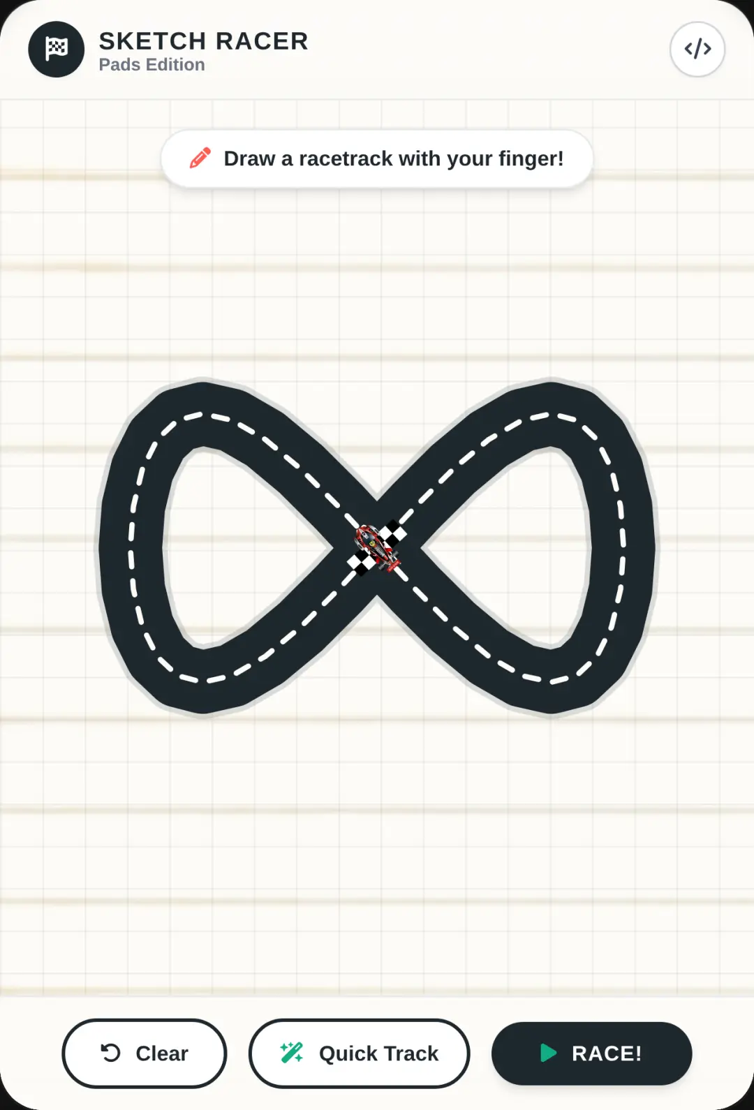 Sketch Racer: Pads Edition cover